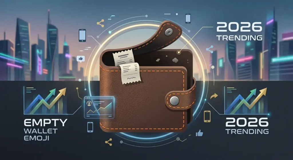 Trending Empty Wallet Emoji in 2026