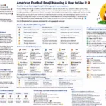 american football emoji