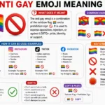 anti gay emoji