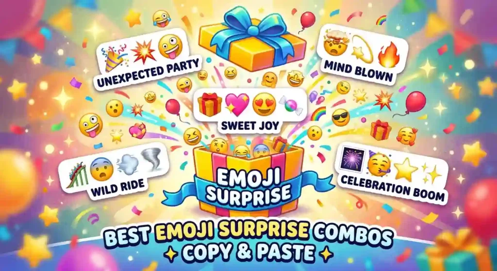 Best Emoji Surprise Combos, Copy & Paste