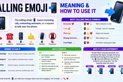 calling emoji