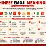 chinese emoji meanings