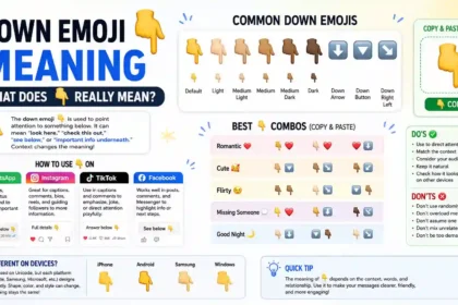 emoji down