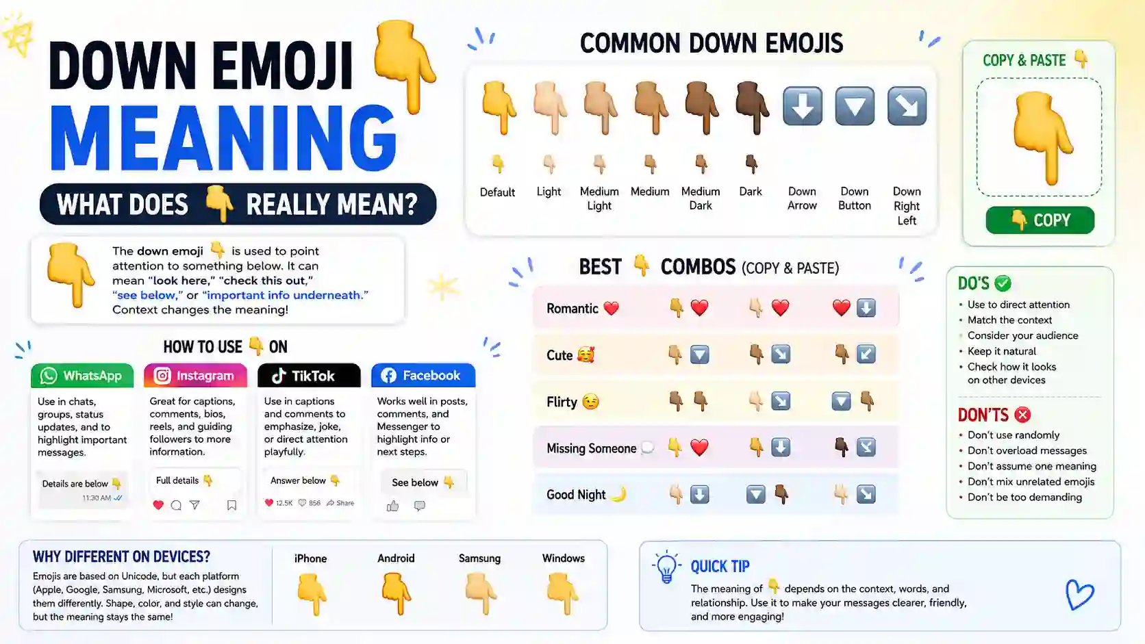 emoji down