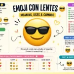 emoji con lentes