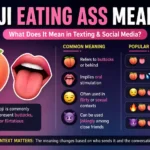 emoji eating ass
