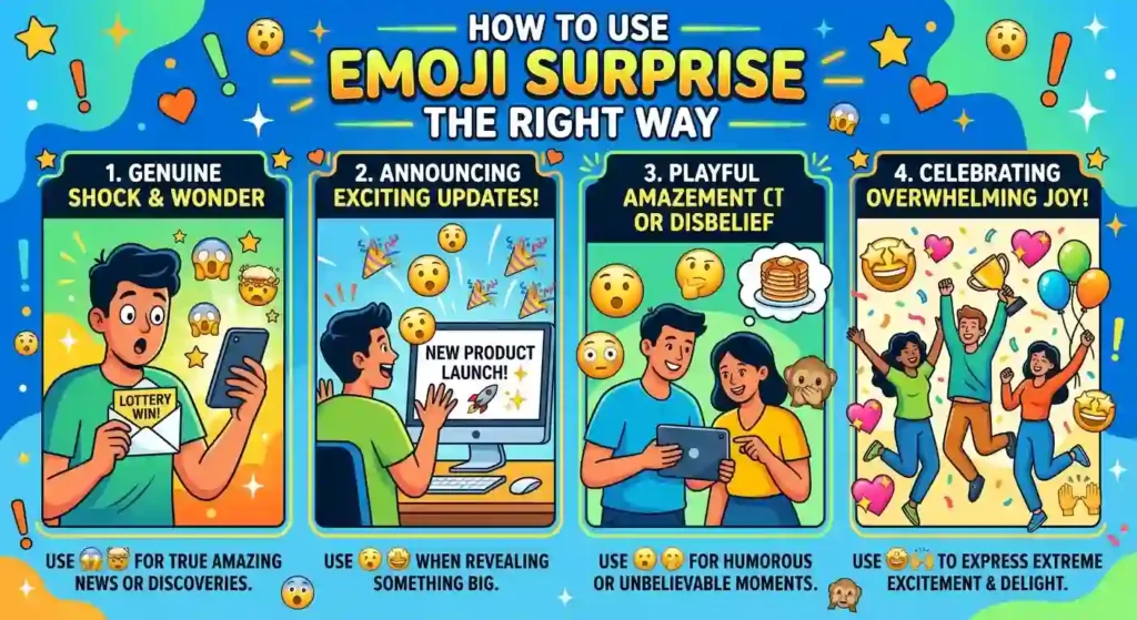 How to Use Emoji Surprise the Right Way