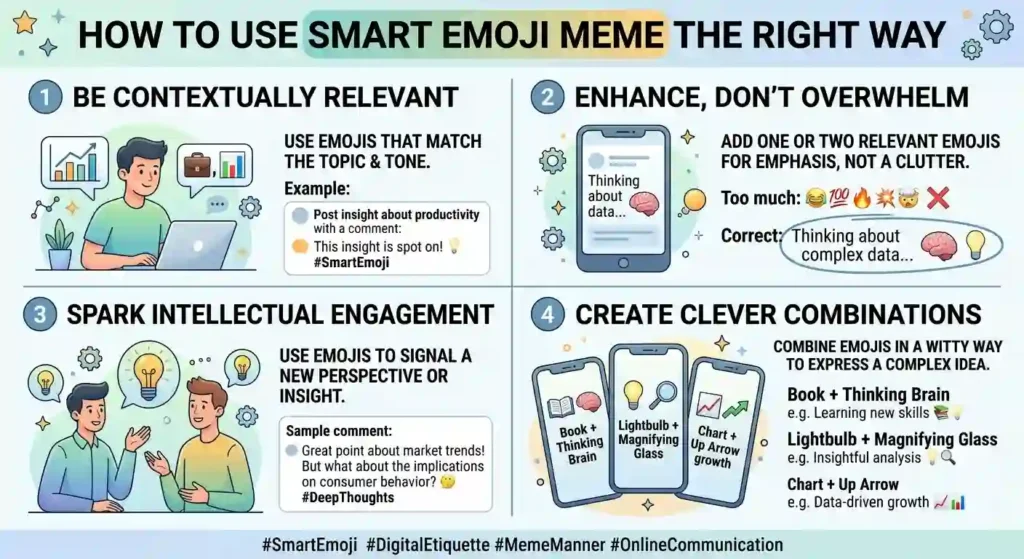 How to Use Smart Emoji Meme the Right Way