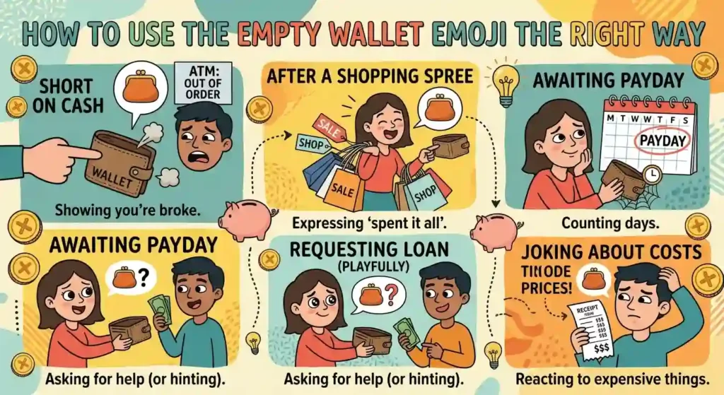 How to Use the Empty Wallet Emoji the Right Way