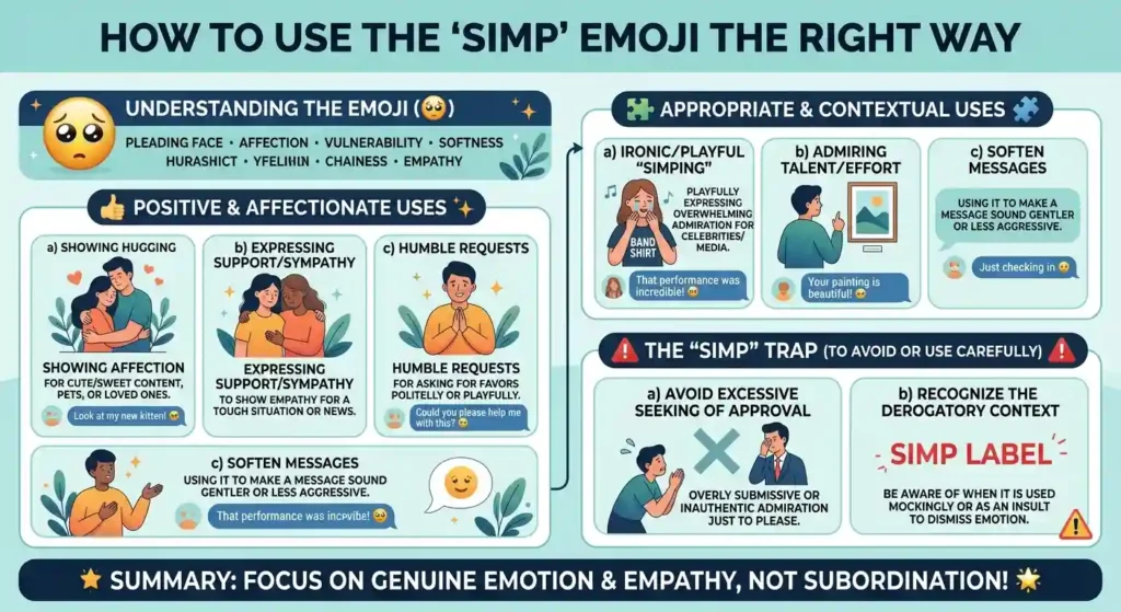 How to Use the Simp Emoji the Right Way 