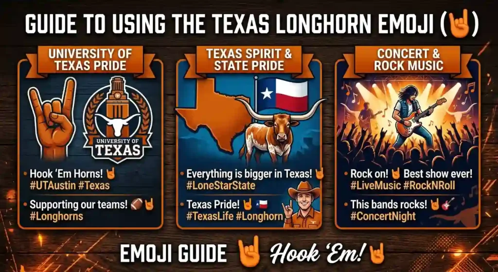 How to Use the Texas Longhorn Emoji the Right Way