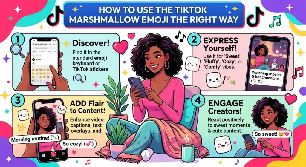 How to Use TikTok Marshmallow Emoji the Right Way