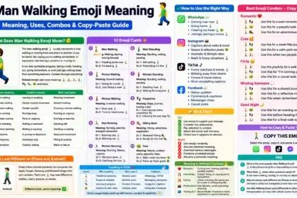 man walking emoji