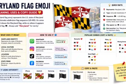 maryland flag emoji