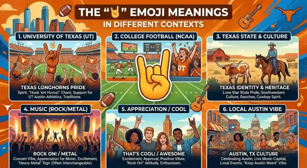 Texas Longhorn Emoji Meaning in Different Contexts