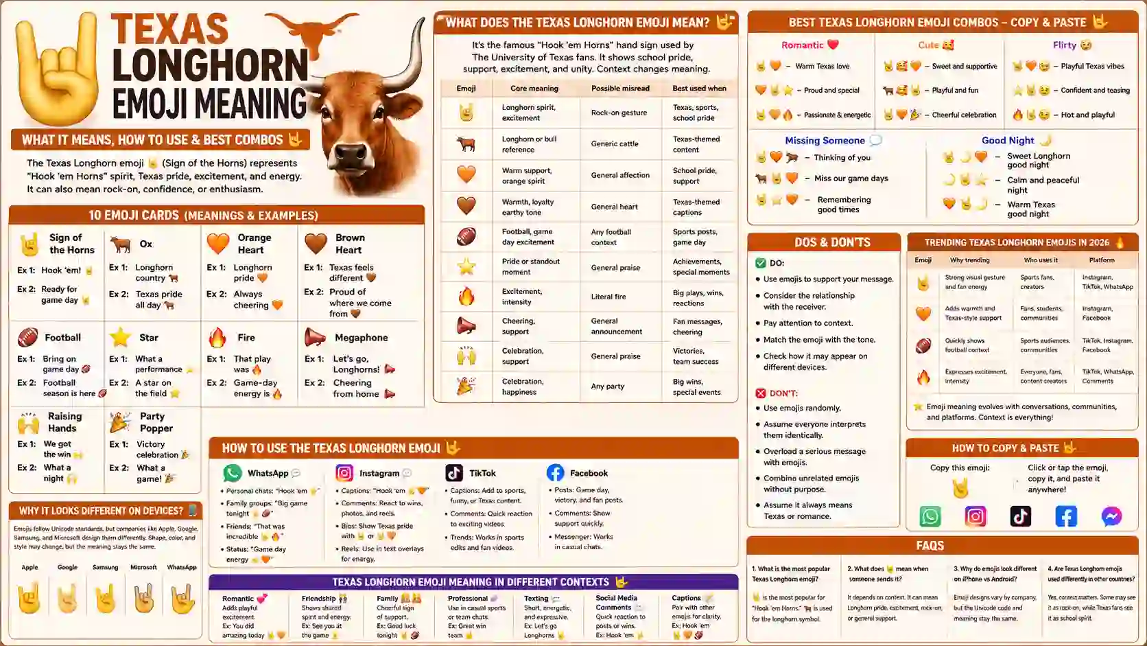 texas longhorn emoji