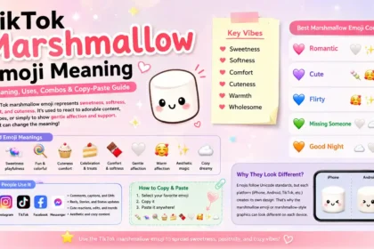 tiktok marshmallow emoji