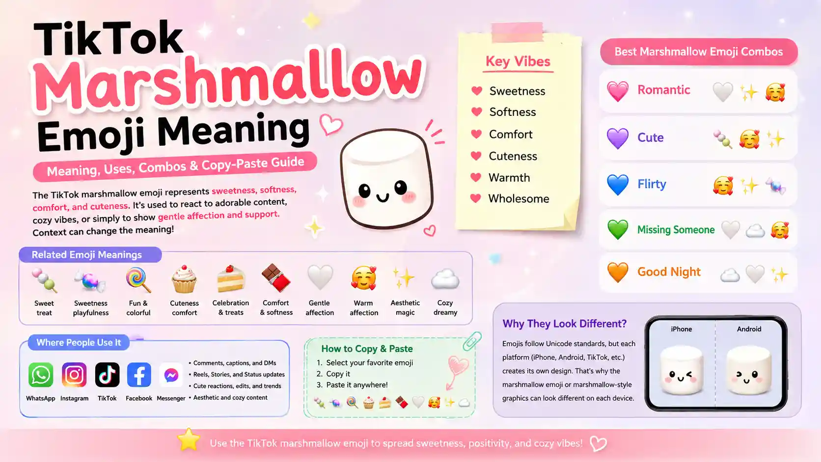 tiktok marshmallow emoji