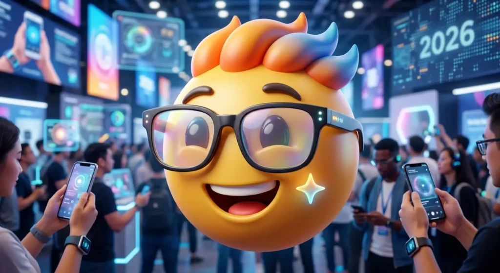 Trending Emoji con Lentes in 2026