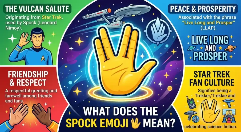 What Does the Spock Emoji π Mean