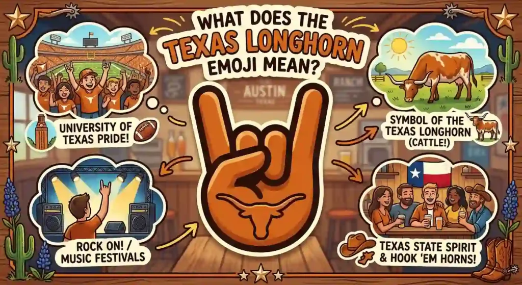 What Does the Texas Longhorn Emoji Mean