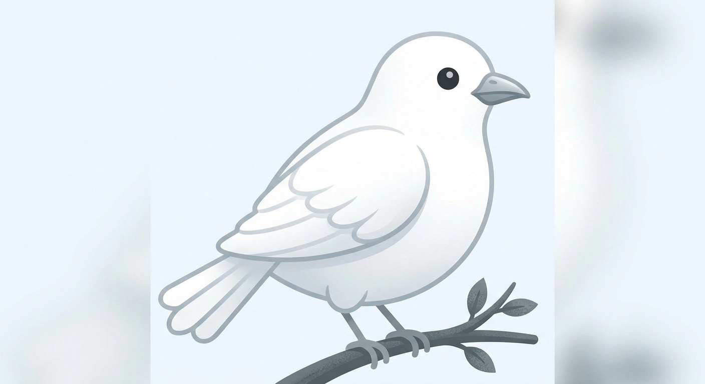 white bird emoji
