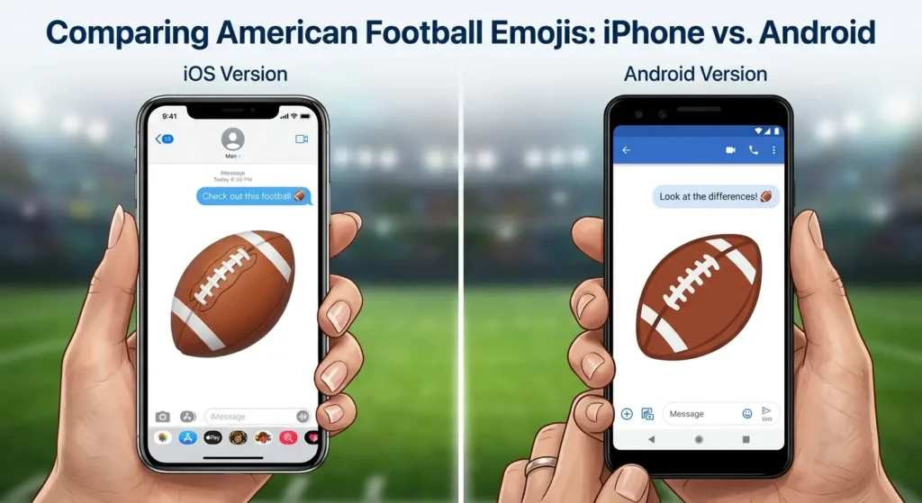 Why Do American Football Emoji Look Different on iPhone and Android