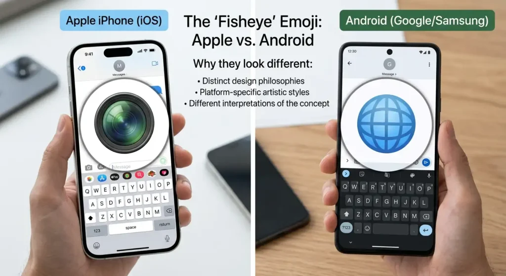 Why Does the Fisheye Emoji Look Different on iPhone and Android