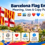barcelona flag emoji