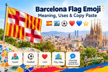 barcelona flag emoji