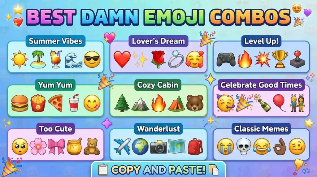Best Damn Emoji Combos - Copy and Paste