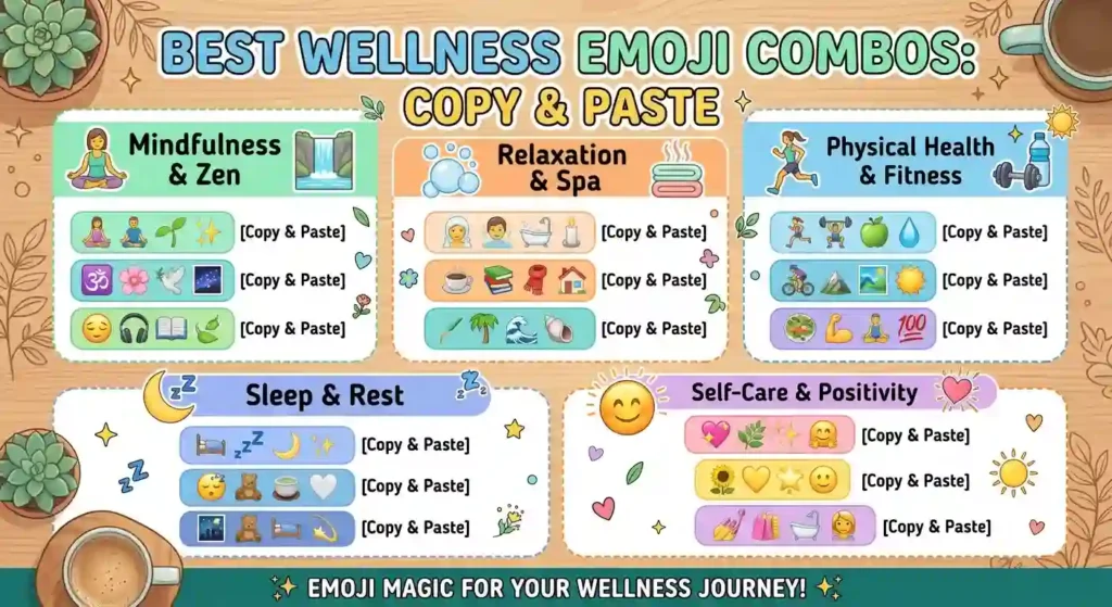 Best Wellness Emoji Combos, Copy & Paste