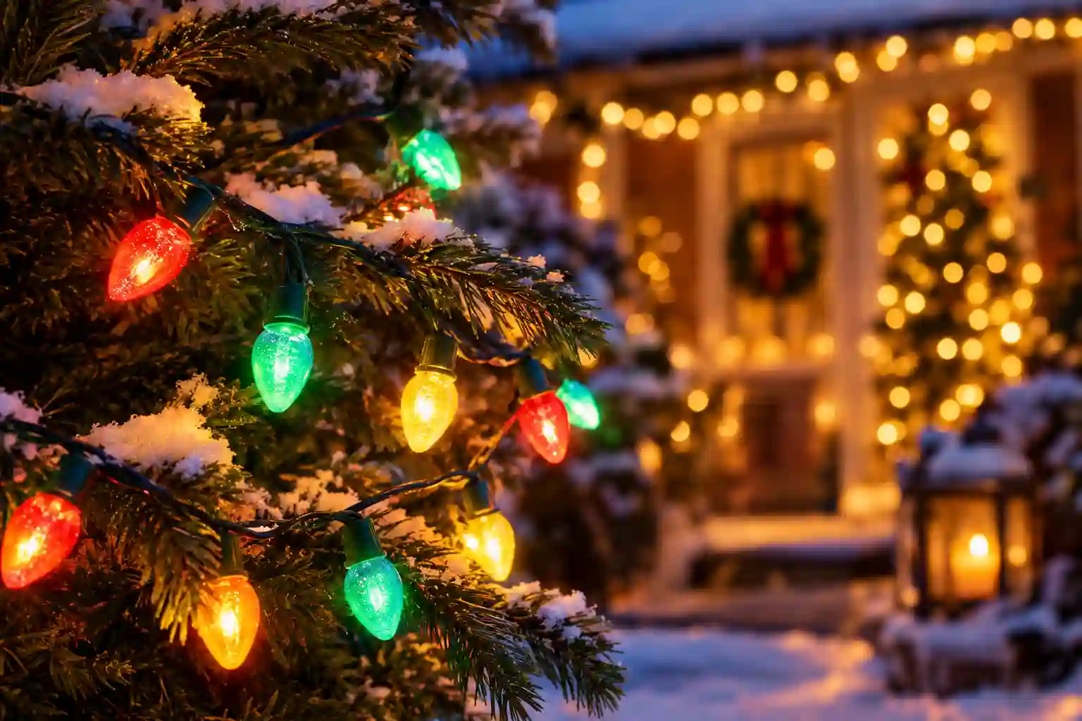 christmas lights emoji