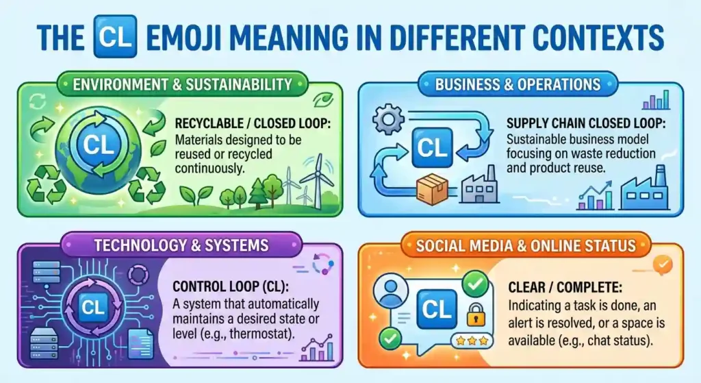 CL Emoji Meaning in Different Contexts