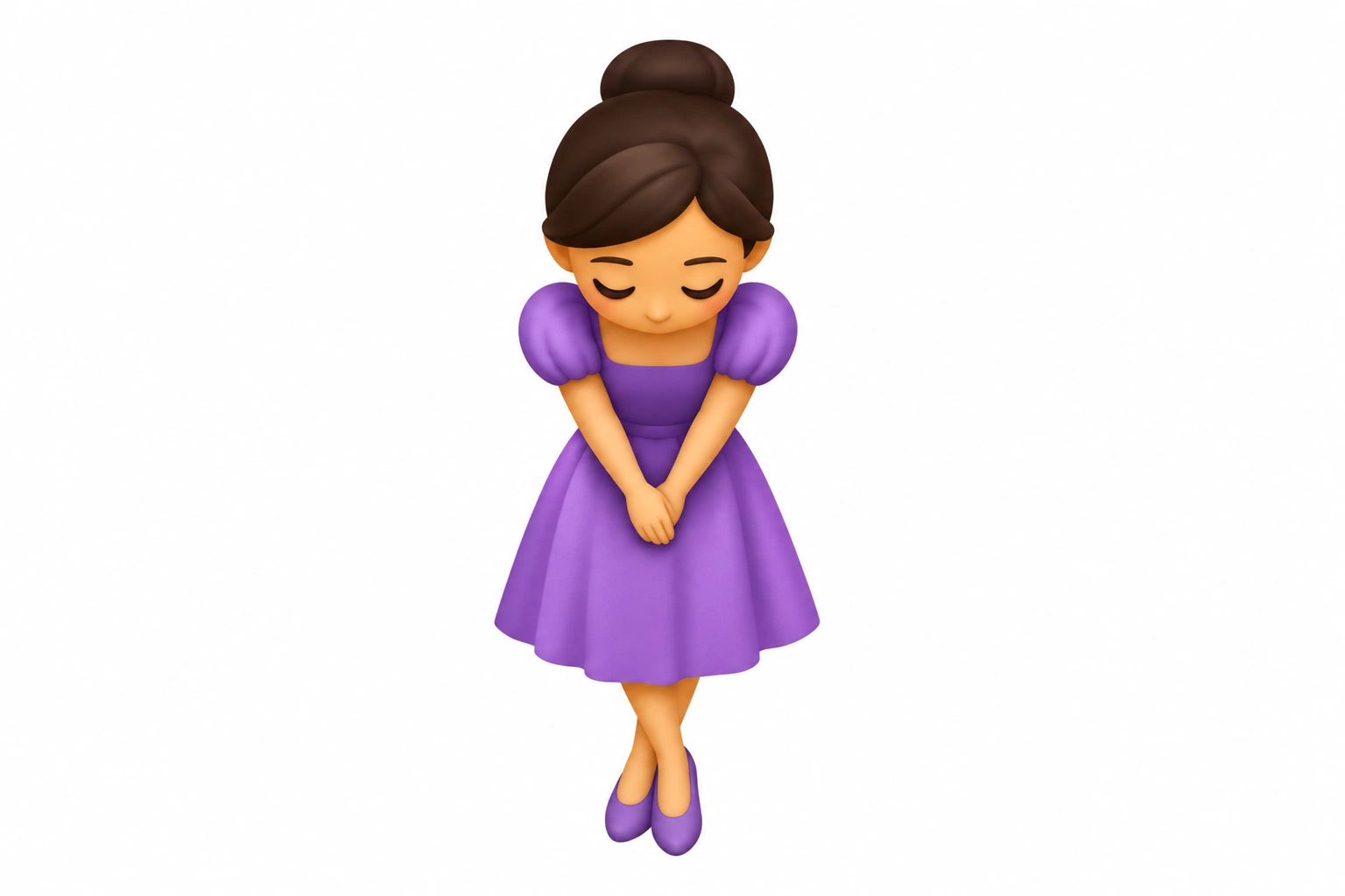 curtsy emoji