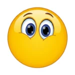 eyes peeking emoji
