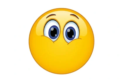 eyes peeking emoji
