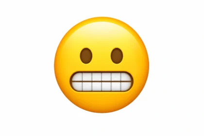 grit teeth emoji