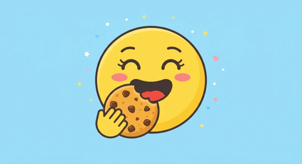 How to Use Emoji Eating Cookie the Right Way