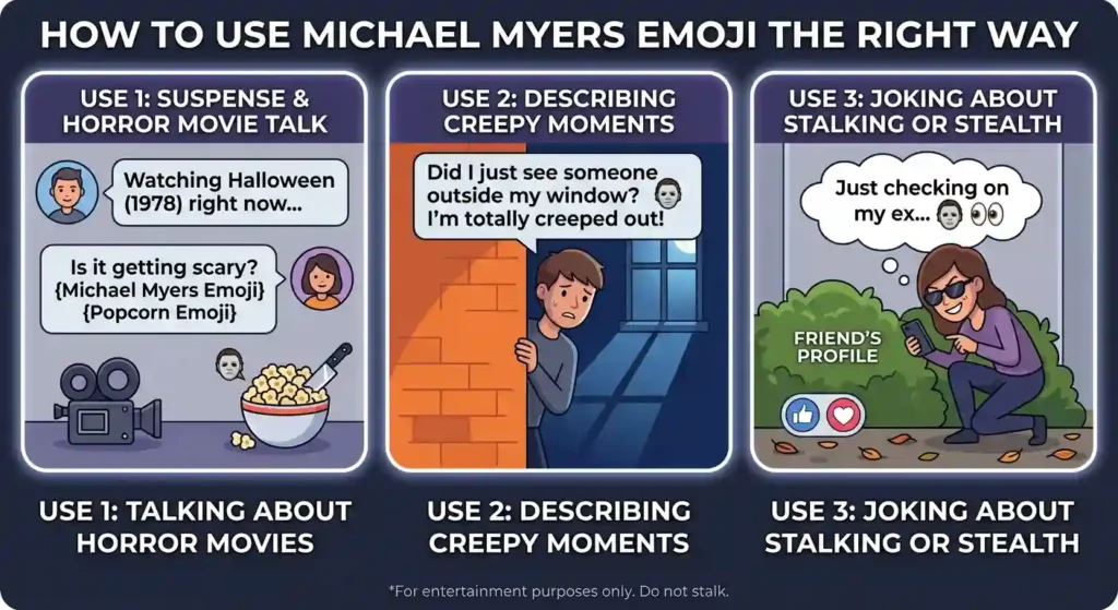 How to Use Michael Myers Emoji the Right Way
