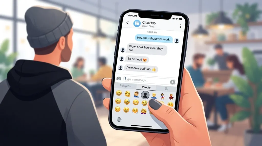 How to Use Silhouette Emoji the Right Way