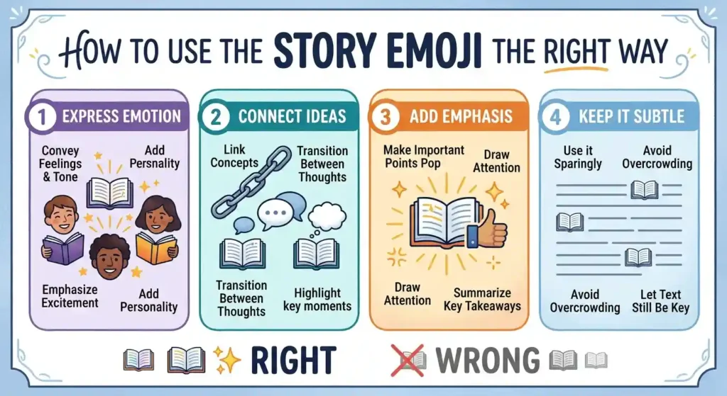 How to Use the Story Emoji the Right Way