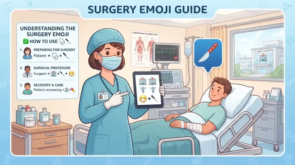 How to Use the Surgery Emoji the Right Way