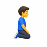 kneel emoji