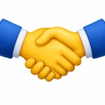 shake hand emoji