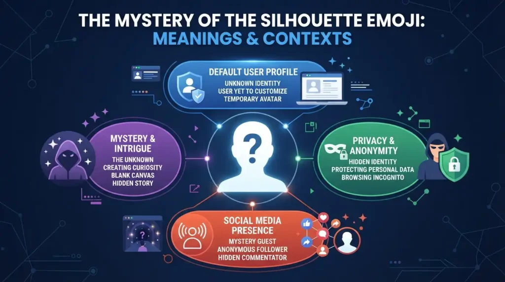 Silhouette Emoji Meaning in Different Contexts