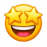 starry eyes emoji