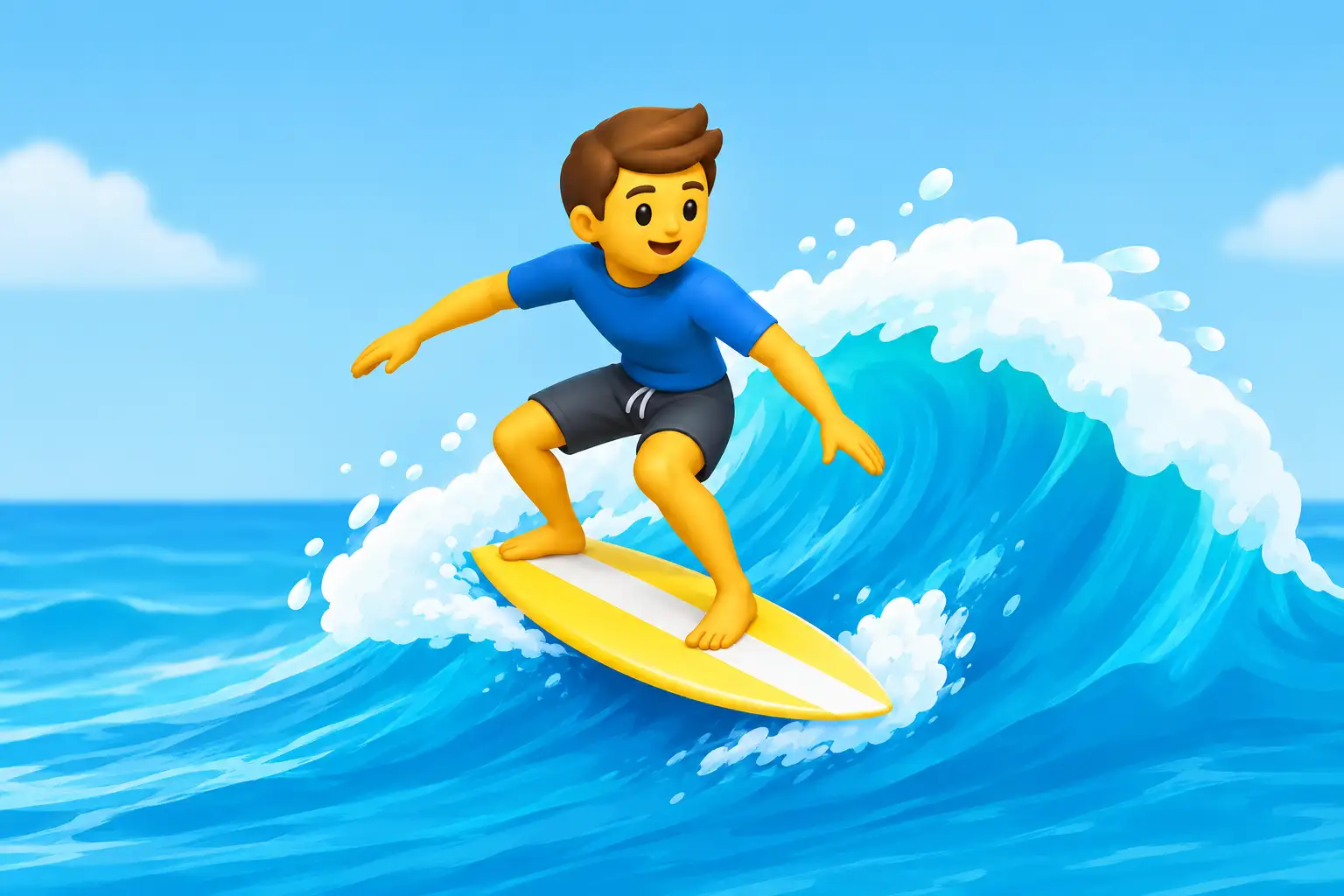 surfing emoji