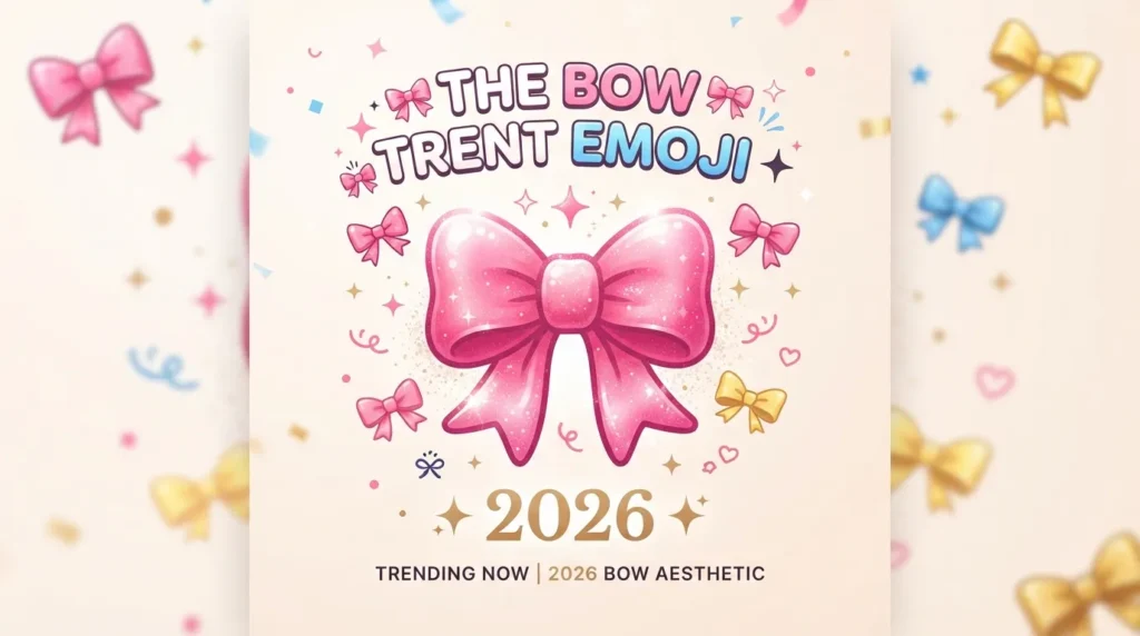 Trending Bow Text Emoji in 2026