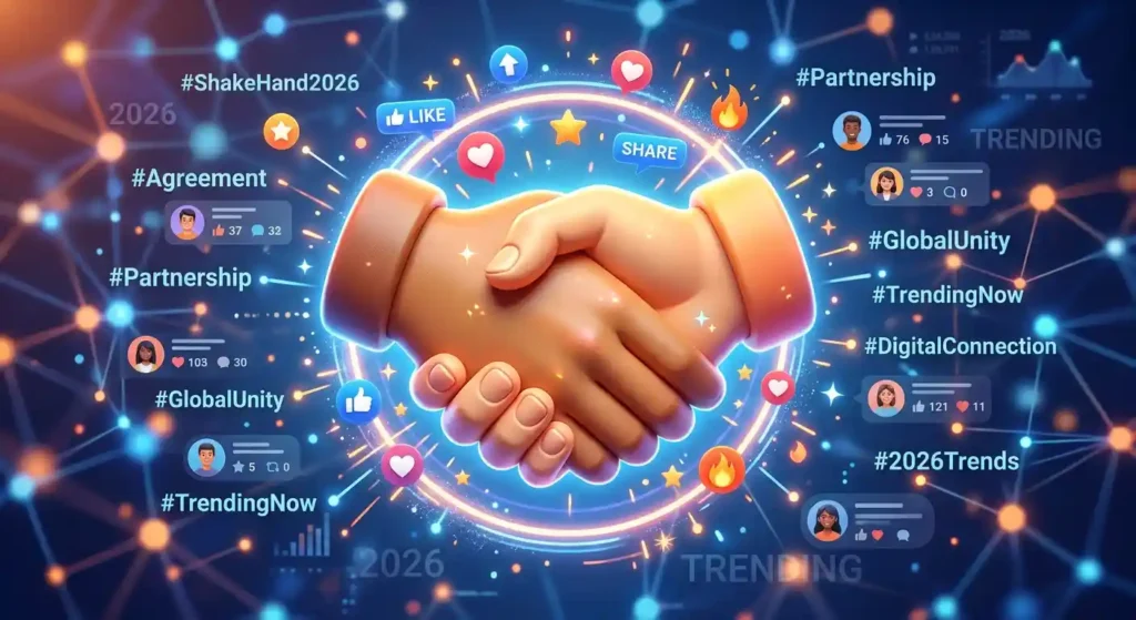 Trending Shake Hand Emoji in 2026
